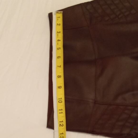 Athleta Women's Size S/P Delancey Gleam Moto Tight Decadent Chocolate Ankle Zip - Picture 7 of 11